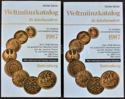 Günter Schön: Weltmünzkatalog. 20. Jahrhundert. A-J, K-Z, 1987. 18. kiadás. München, Battenberg, 1987. 2 kötet puha kötésben
