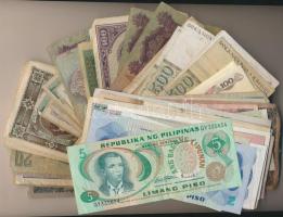 ~100db vegyes magyar és külföldi bankjegy tétel T:vegyes