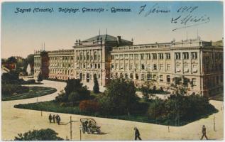 Zagreb, Doljnjogr. Gimnazija / grammar school (fa)