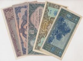 100db vegyes bankjegy tétel a pengő időszakból T:vegyes