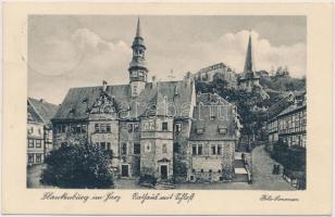 Blankenburg (Harz) Rathaus, Schloss / town hall, castle