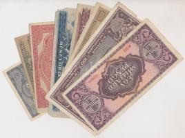 74db vegyes bankjegy tétel a korona időszaktól a forint rendszerig T:vegyes