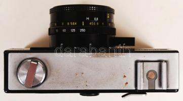 Vilia szovjet fényképezőgép, eredeti tokjában