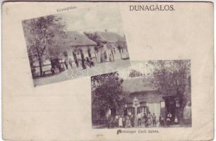 Dunagálos Preisinger Emil üzletével (b)