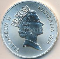 Ausztrália 1998. 1$ Ag "Kenguru" (1oz/0.999) T:1
Australia 1998. 1 Dollar Ag "Kangaro...