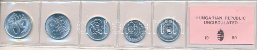 1990. 2f-50f 5klf db forgalmi sor fóliában T:1