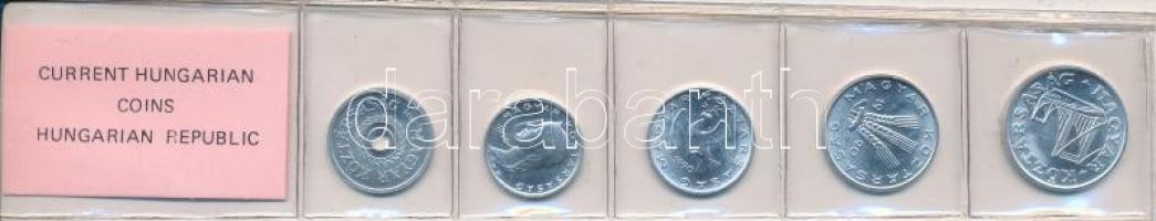 1990. 2f-50f 5klf db forgalmi sor fóliában T:1