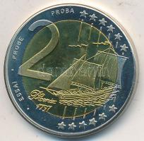 2004. 2€ "Mátyás király - Phoenix vitorlás" próbaveret T:P