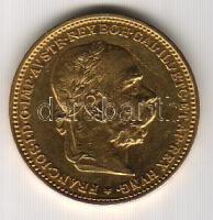 Ausztria 1892. 20K Au 6,775g T:2