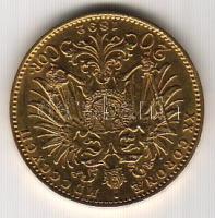 Ausztria 1892. 20K Au 6,775g T:2
