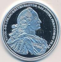 DN "Magyar tallérok utánveretben - "Eszterházy Miklós Tallérja 1770" Ag emlékérem (20g/0.999/38.61mm) T:PP Tanúsítvánnyal