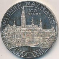 Ausztria 1983. 500Sch Ag "100 éves a bécsi Tanácsház" T:PP
Austria 1983. 500 Schilling Ag ...