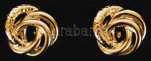 Arany színű fülklipsz pár