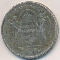 1930. 5P Ag "Horthy-jobbra" T:3 Adamo P8