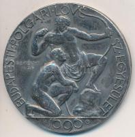 Reményi József (1887-1977)/Berán Nándor 1926. "Budapesti Polgári Lövész Egyesület" fém emlékérem (45mm) T:2