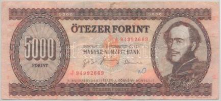 1995. 5000Ft "J" T:III,III-