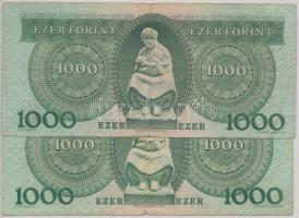 1983. 1000Ft "B" + "C" T:III,III-