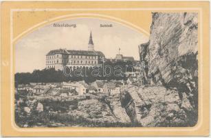 Mikulov, Nikolsburg, Schloss; Verlag von Karoline Tutschka / castle