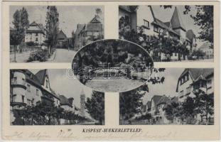 Budapest XIX. Kispest, Wekerletelep, park, Római katolikus templom (kis szakadás / small tear)