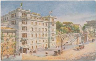 Rome, Roma; Hotel Imperial Roma, Via Veneto