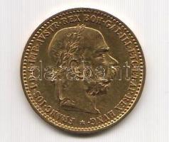 Ausztria 1896. 10K Au 3,387g T:2