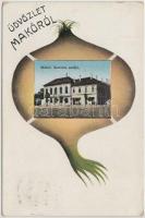 Makó, Korona szálló, hagyma, Kovács Sándor kiadása