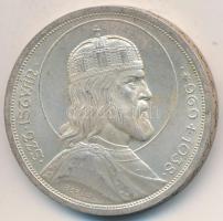 1938. 5P Ag "Szent István" T:2 
Adamo P8.1