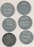 1893-1895. 1K Ag (6x) T:3