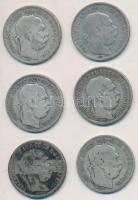 1893-1895. 1K Ag (6x) T:3