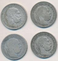 1893-1894. 1K Ag (4x) T:3