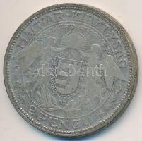 1929. 2P Ag "Madonna" T:2-,3 Unger: 1511., Adamo P7.