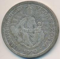 1929. 2P Ag "Madonna" T:2-,3
Unger: 1511., Adamo P7