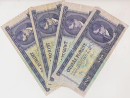 1975-1990. 500Ft (4x) T:III,III-