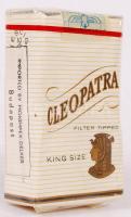 1965 Cleopatra 20 db-os cigaretta, bontatlan csomagolásban /
1965 Cleopatra cigarettes
