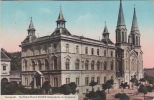 Temesvár, Notre Dame Felsőbb leányiskola és templom / Girl school, church