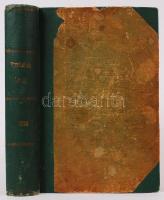 1894 Turisták lapja komplett évfolyama korabeli félvászon kötésben. 33 képpel és egy térképvázlattal...
