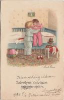 Birthday No. 4063. litho s: Pauli Ebner (small tear)