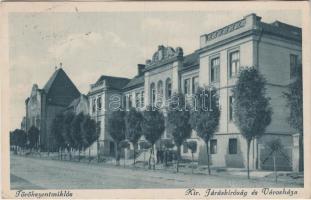 Törökszentmiklós, Királyi Járásbíróság és Városháza, Rubinstein Sándor kiadása