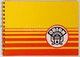 1979 Orion termék katalógus, 14 old. spirál füzetben