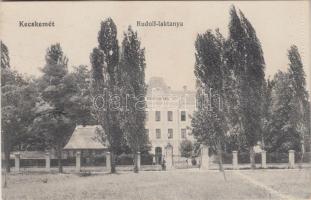 Kecskemét, Rudolf laktanya