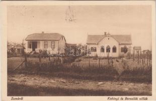 Zamárdi, Kubinyi- és Bernolák-villák; Tihanyi István kiadása