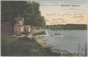 Révfülöp, Szigetfürdő, csónak