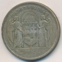 1930. 5P Ag "Horthy-jobbra" T:3 Adamo P8