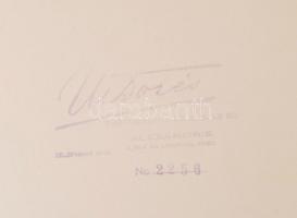 Dorés fotó: Lány fátyolban, pecséttel jelzett, 17x23 cm