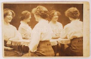 cca 1920-1930 The Dittrich Studios: Trükkös fotó, fotólap, hátoldalán feliratozva, 8x13 cm