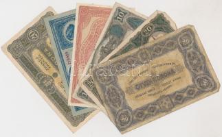 ~50db vegyes bankjegy tétel a korona időszakból T:vegyes