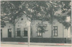 Margitta, vasútállomás, Pollák Lajos kiadása / railway station