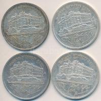 1992. 200Ft Ag "MNB" (4x) T:2,2-
Adamo F13