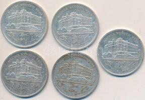 1992. 200Ft Ag "MNB" (5x) T:2,2-
Adamo F13