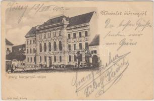 Kőszeg, Evangélikus leánynevelő intézet, kiadja Róth Jenő (EB)